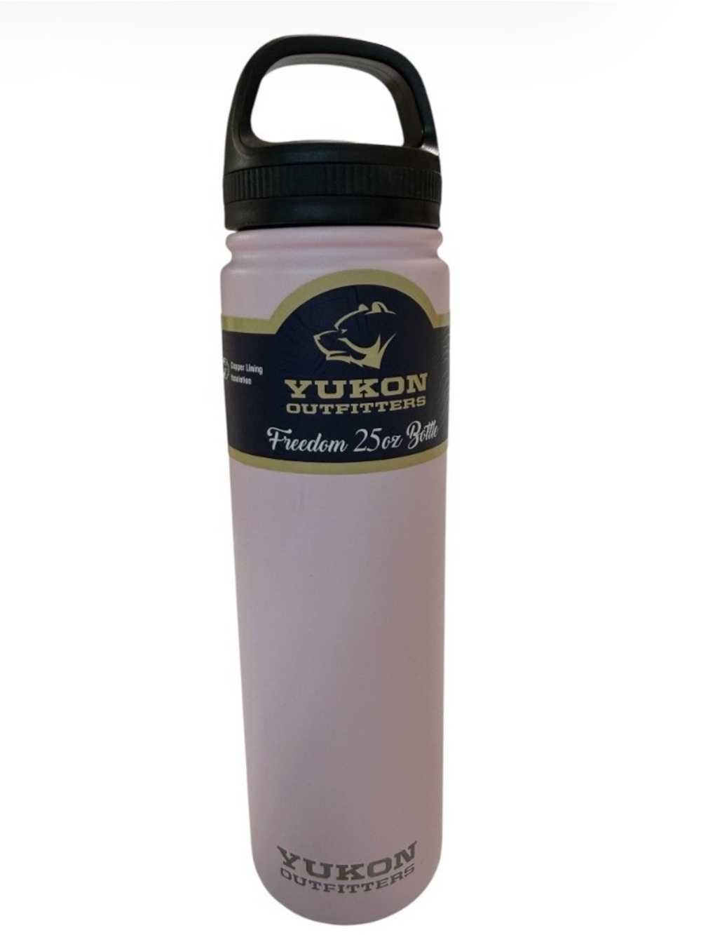Yukon Outfitters Pink Freedom 25oz Bottle - Insulated Drink Bottle